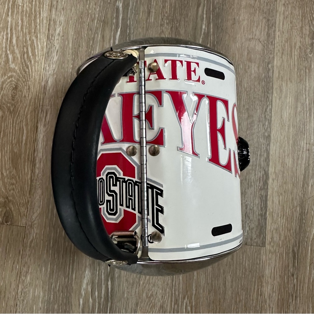 Little Earth College license plate purse Ohio state University osu football - Picture 2 of 7